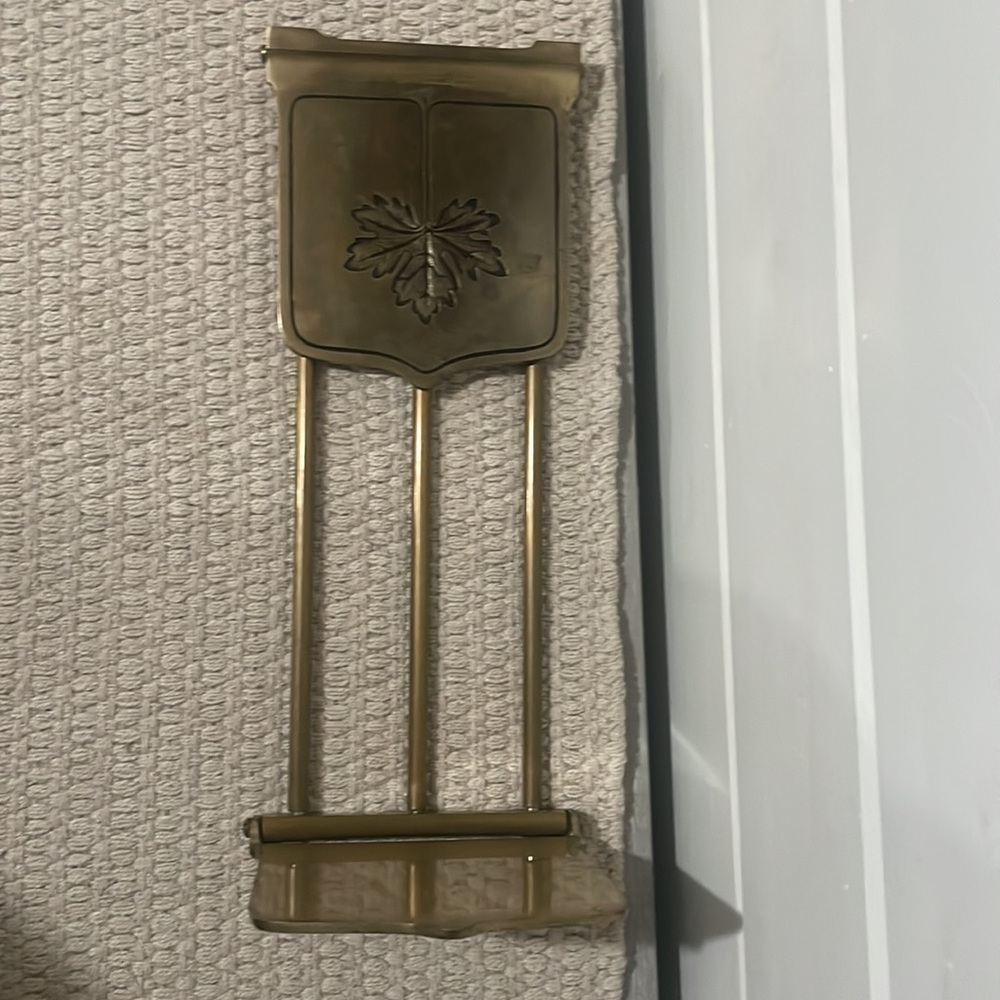 VINTAGE brass expandable book ends bookends bookend - Picture 5 of 8